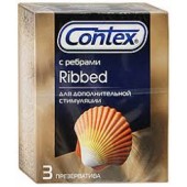 Презервативы Contex Ribbed(ребрист) № 3_А