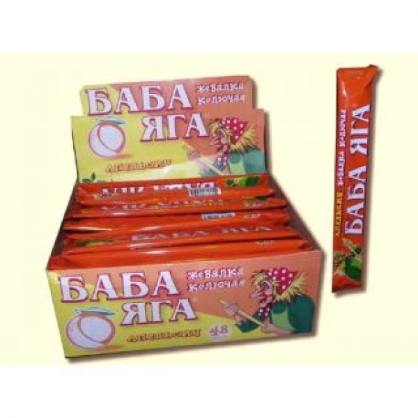 Баба-Яга 11 г жев. конфеты клубника