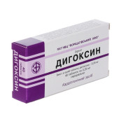 Дигоксин 0,025мг №40 таб Укр