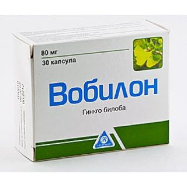 Вобилон 80 мг №30 капс.