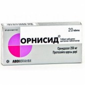 Орнисид 250 мг №20 табл._А
