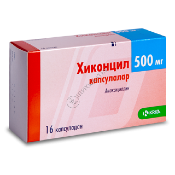 Хиконцил 500 мг. №16 капс._А