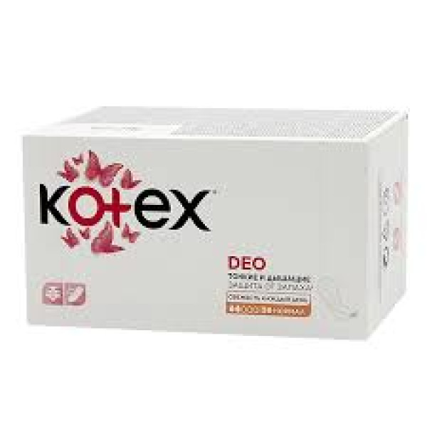 Kotex ежед прокладки нормал Deo Liners №56 шт_А