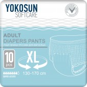 XL10 Подгузники-трусики для взрослых Yoko Sun_A