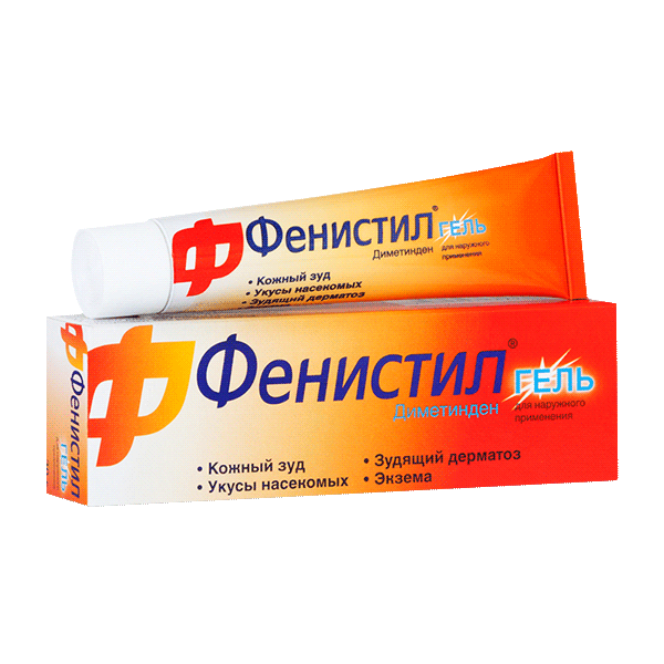 Фенистил® 0,1%30 г. гель в тубе_А