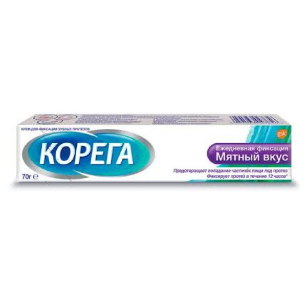 Корега экстра крем 40 г.  мятный вкус_А